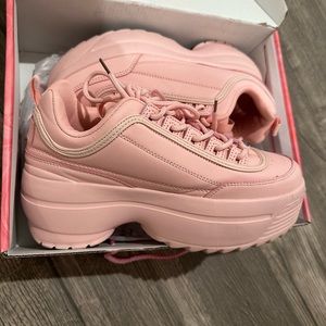 Dollskill Platform sneakers light pink